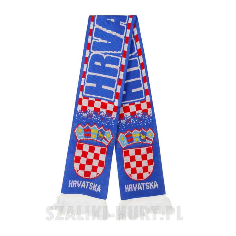 Szalik Chorwacja dziany